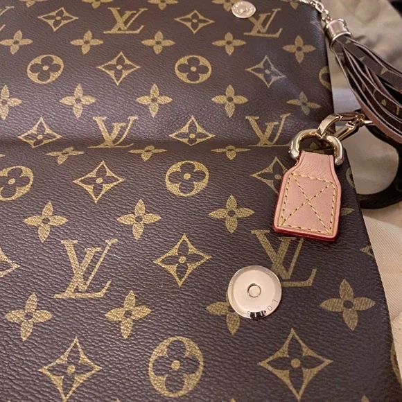 Louis Vuitton Brown Monogram Crossbody Bag - Picture 8 of 9